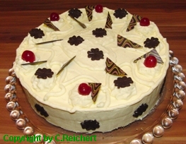 Vanille-Buttercreme-Torte